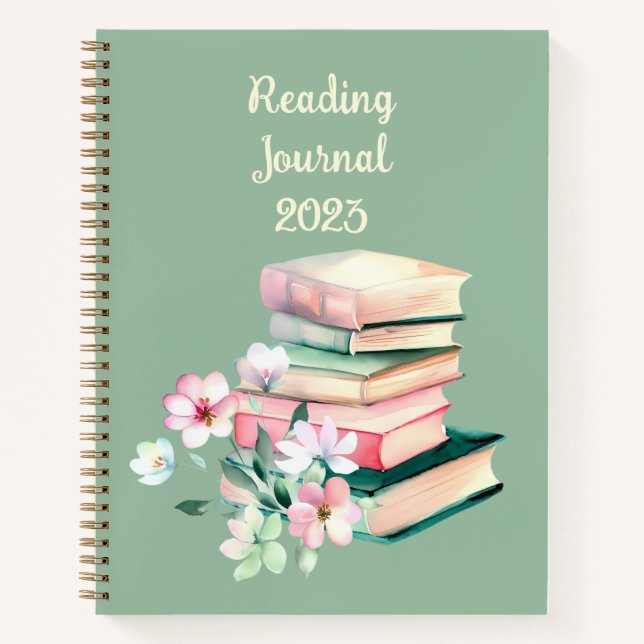 Journal de lecture Carnet personnalisé (Devant)