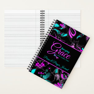 Journal de louange et de prière papillons de grâce