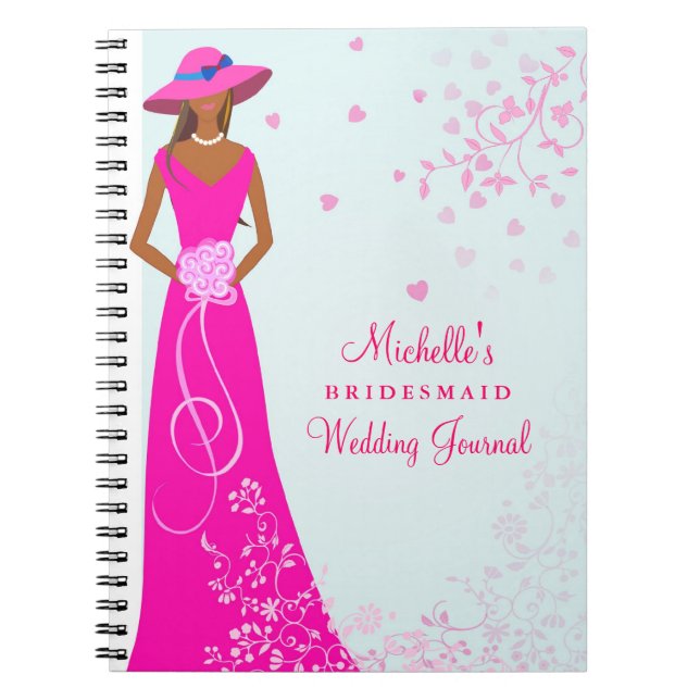 Journal de mariage de demoiselle d'honneur (Devant)