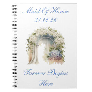 Journal de mariage floral rêveur