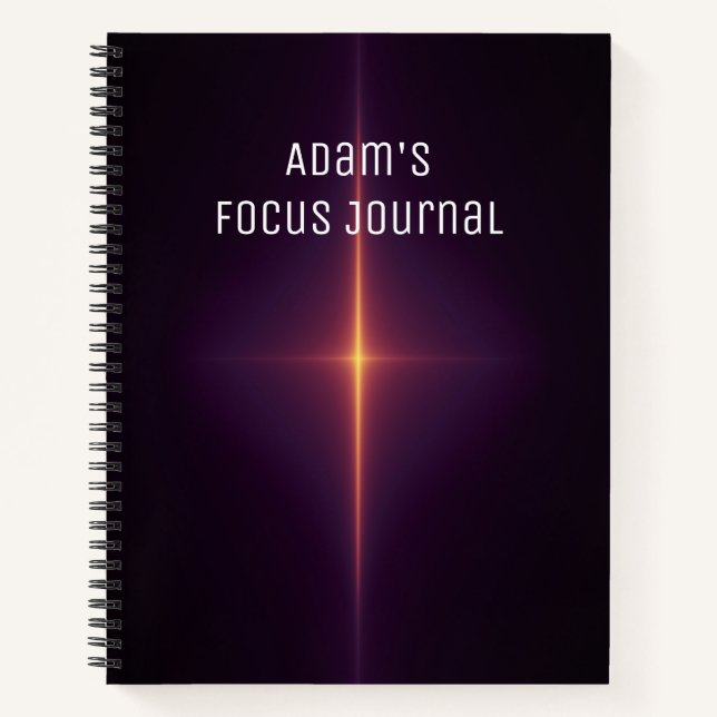 Journal de mise au point de la lumière laser (Devant)