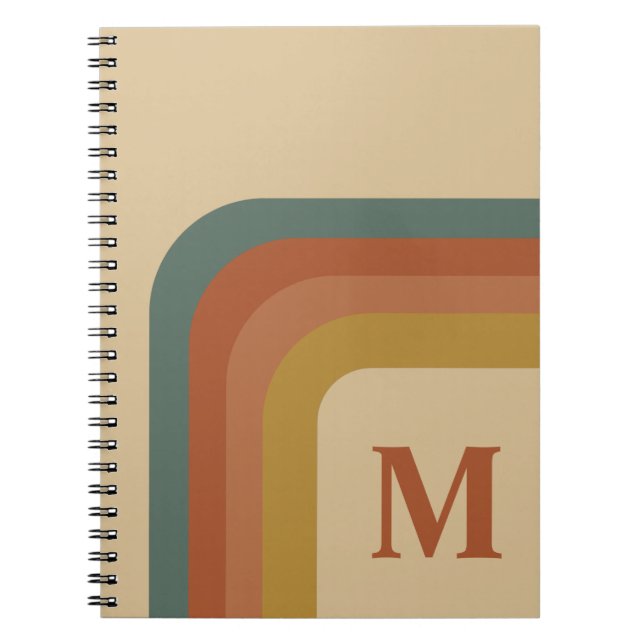Journal de monogramme, carnet de croquis ou Carnet (Devant)