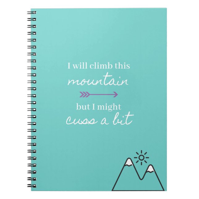Journal de motivation de montagne (Devant)