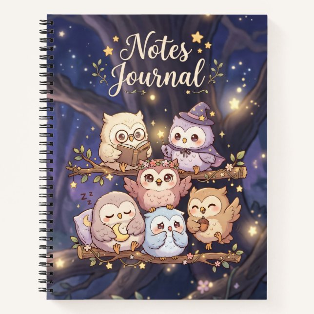 Journal de notes de hibou (Devant)
