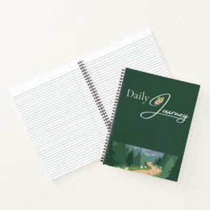 Journal de notes Green Nature Vibes
