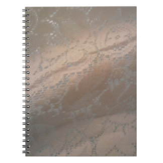 Journal de poche avec motif tourbillon beige