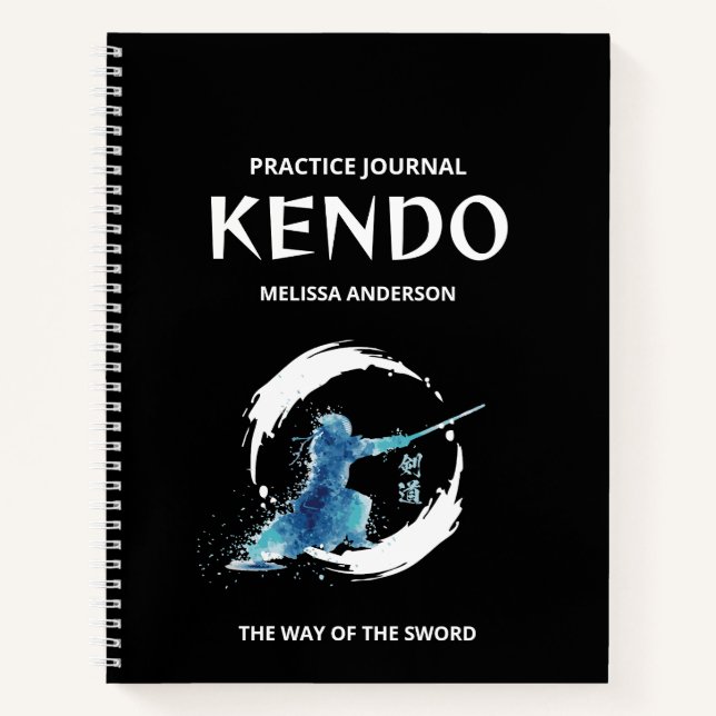 Journal de Pratique de Kendo à l'Aquarelle pour le (Devant)