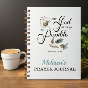 Journal de prière BIble Verse