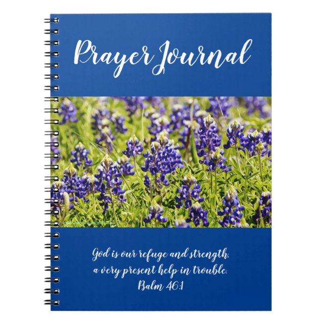 Journal de prière de Bluebonnets (Devant)