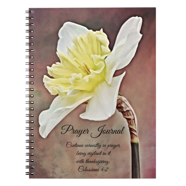 Journal de prière de jonquille (Devant)