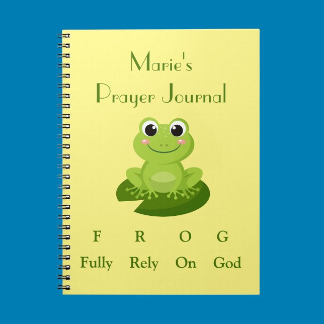 Journal de prière de la grenouille mignonne (Créateur téléchargé)