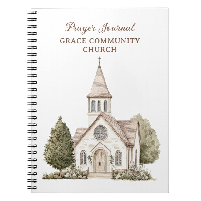 Journal de prière de l'Église personnalisée (Devant)