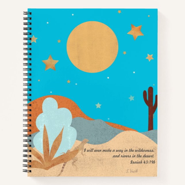 Journal de prière de nuit du désert (Devant)