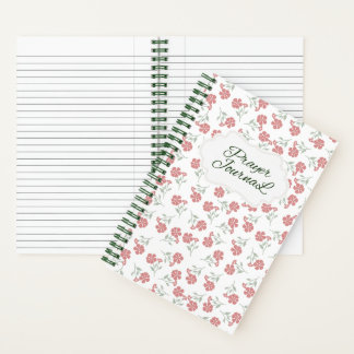 Journal de prière | Dessin floral féminin