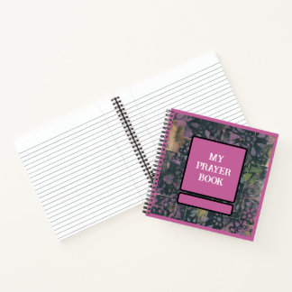 Journal de prière floral – Cahier à reliure spiral