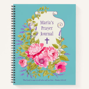 Journal de prières personnalisé