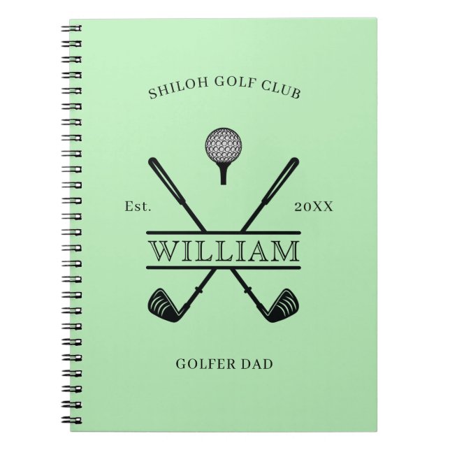 Journal de progression du club de golf (Devant)