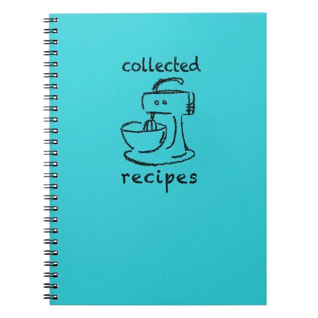 Journal de recettes rassemblé par mélangeur de (Devant)