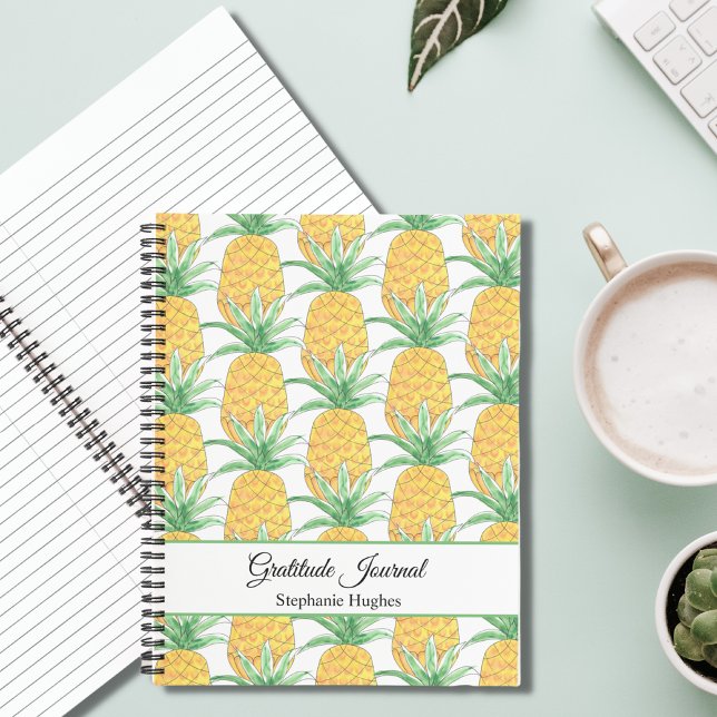 Journal de reconnaissance de l'ananas personnalisé (Créateur téléchargé)