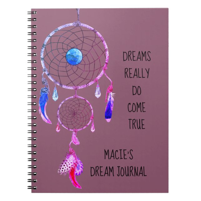 Journal de rêve personnalisé (Devant)