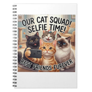 Journal de selfie de l'équipe de chats drôles