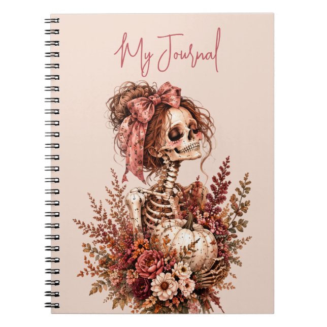 Journal de squelette botanique (Devant)