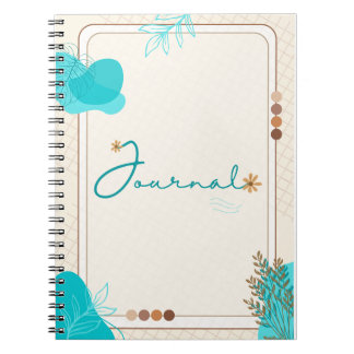 Journal de style tropical