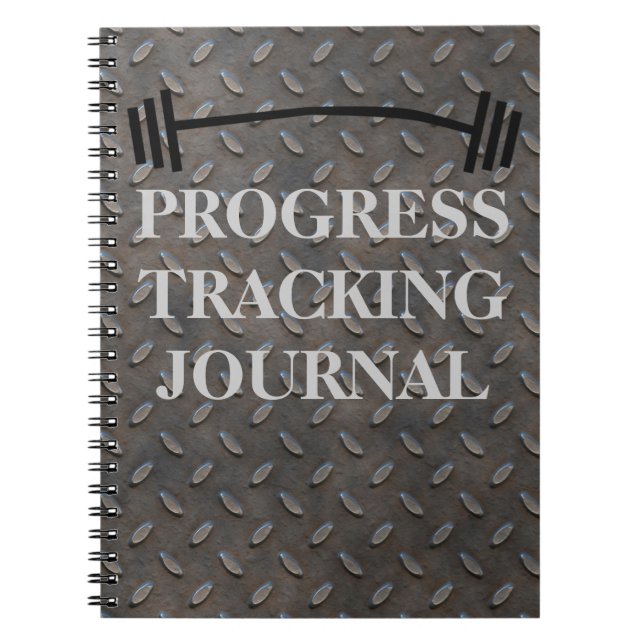 JOURNAL DE SUIVI DES PROGRÈS DE LA FITNESS (Devant)