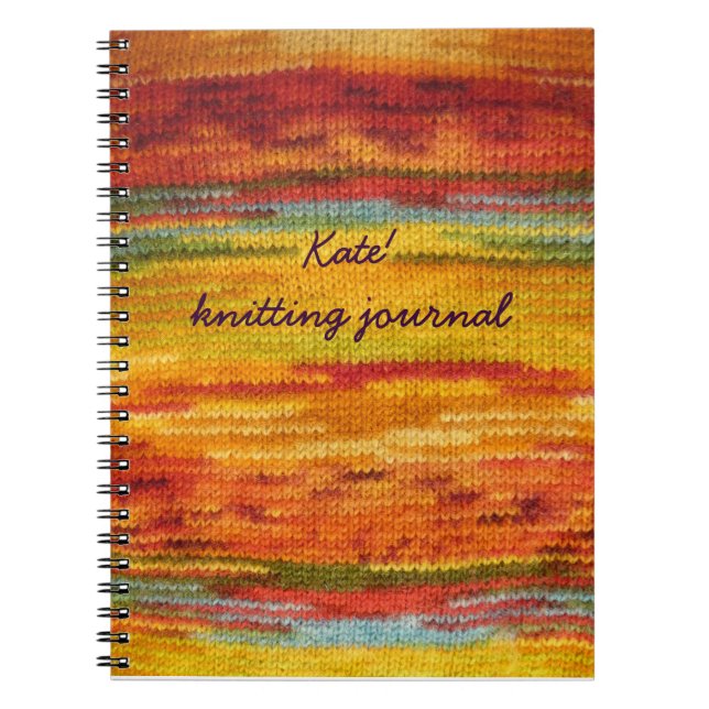 journal de tricot (Devant)