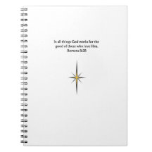Journal de versets de la Bible chrétienne | Cahier