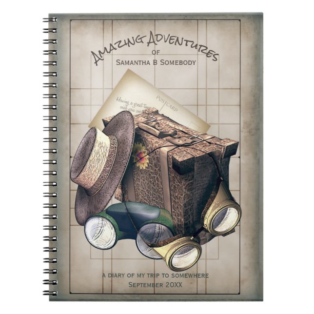 Journal de voyage d'aventure (Devant)