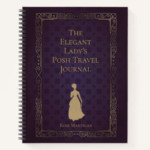 Journal de voyage de Lady's Elegant personnalisé