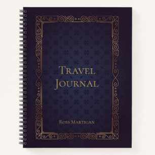 Journal de voyage personnalisé et élégant