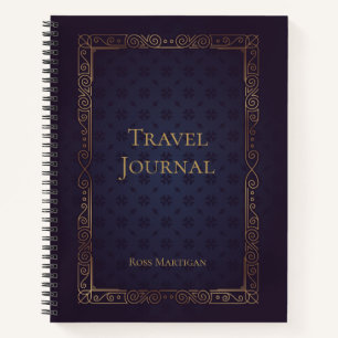 Journal de voyage personnalisé et élégant