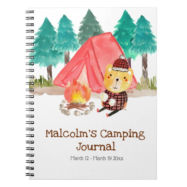Journal de voyage routier des enfants de l'ours de (Devant)
