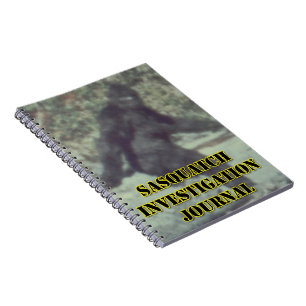 Journal d'enquête de Sasquatch - carnet de Bigfoo