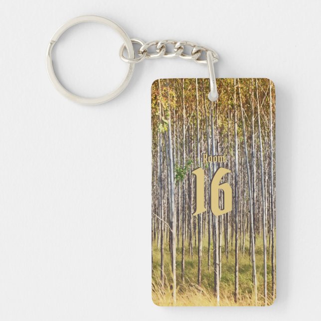 Journal des arbres forestiers Numéro de la chambre (Devant)