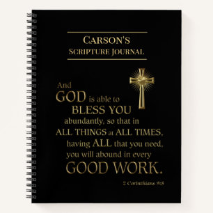 Journal des écritures bibliques personnalisées