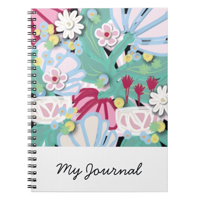 Journal des fleurs de printemps (Devant)