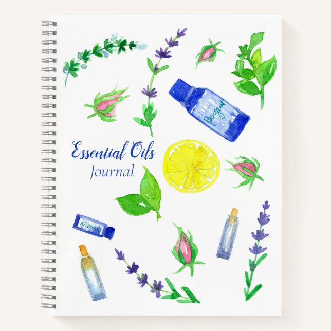 Journal des huiles essentielles Herbes de Rosebud  (Devant)