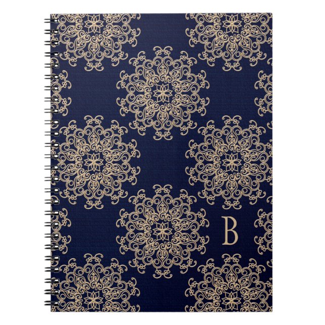 Journal des Notebook Blue and Gold de la Marine mo (Devant)