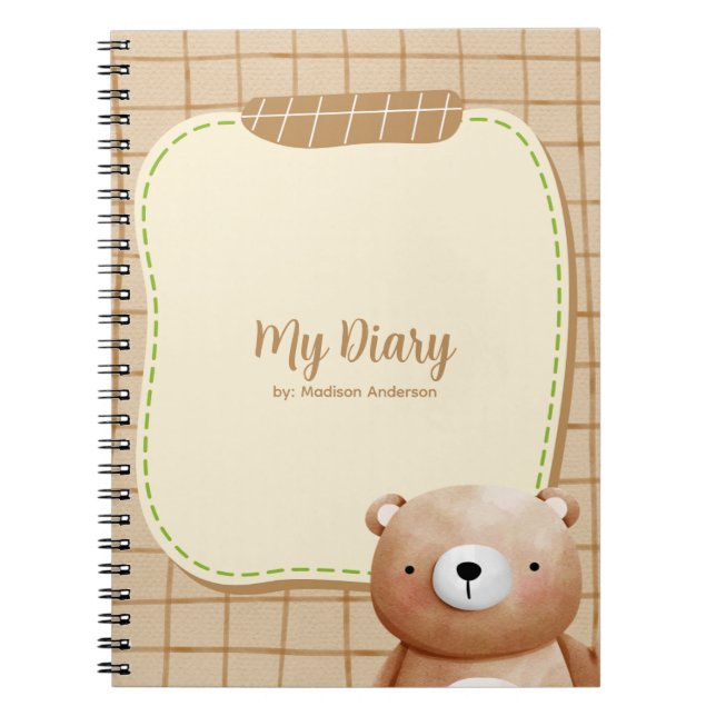 Journal des ours en peluche (Devant)