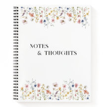 Journal des spirales de fleurs