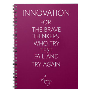 Journal d'innovation pour l'événement de l'entrepr