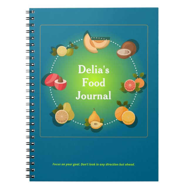 Journal d'intégrité de l'alimentation personnalisé (Devant)