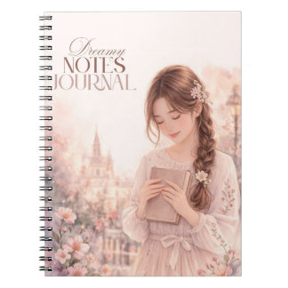 Journal Dreamy Notes –  cahier floral giral