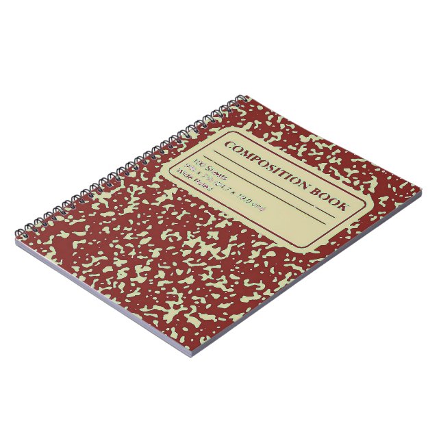 Journal du Carnet de composition Brown (Côté gauche)