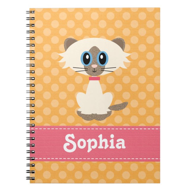 Journal du Carnet de la spirale de chats de chats  (Devant)
