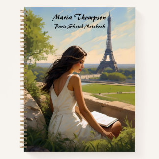 Journal du Carnet de voyage de Paris personnalisé