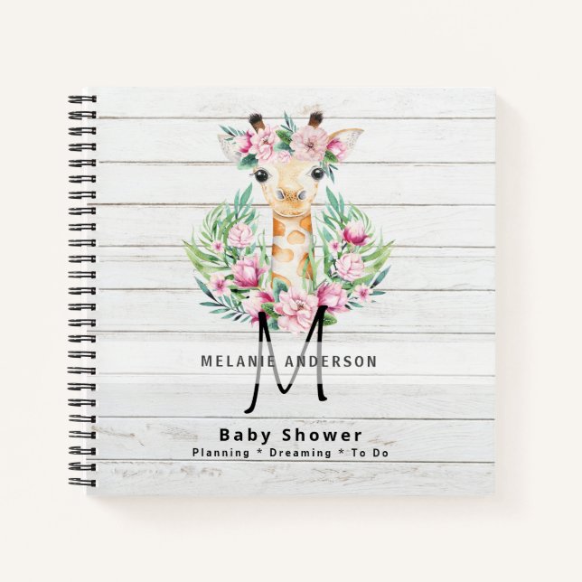 Journal du Carnet du planificateur de Baby shower  (Devant)